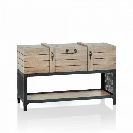 Das gerade Kunststoffsperrholz ist mit einer Befestigungsschnalle ausgestattet, mit der die obere Abdeckung verschlossen werden kann.